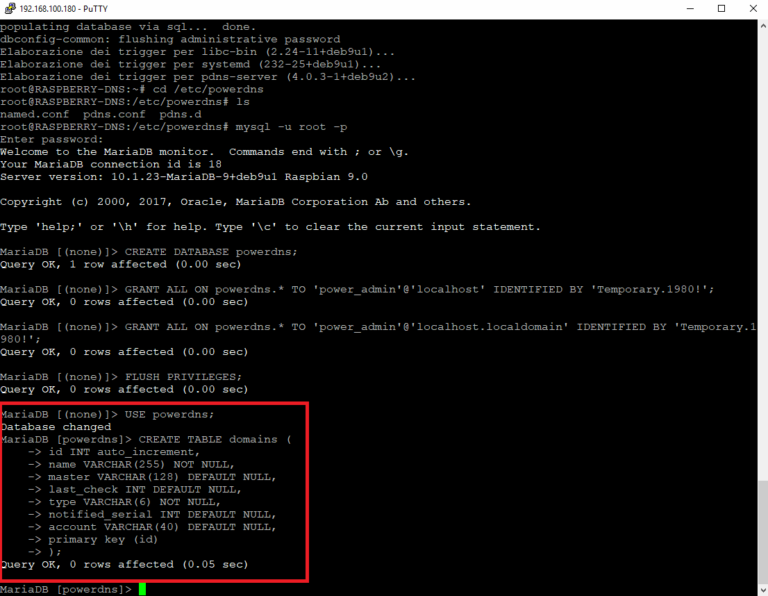 Installazione Di PowerDNS Con Backend MySQL Su Raspberry ...