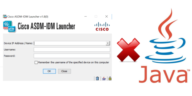 cisco asdm unable to launch device manager