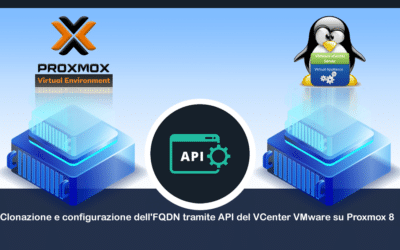 Clonazione e configurazione dell’FQDN tramite API del VCenter VMware su Proxmox 8